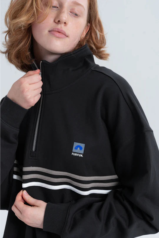 PawsPlay half-zip Dog sweatshirt