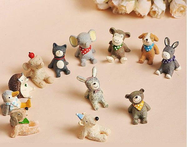 Tiny Tails - Miniature Animal Figurines