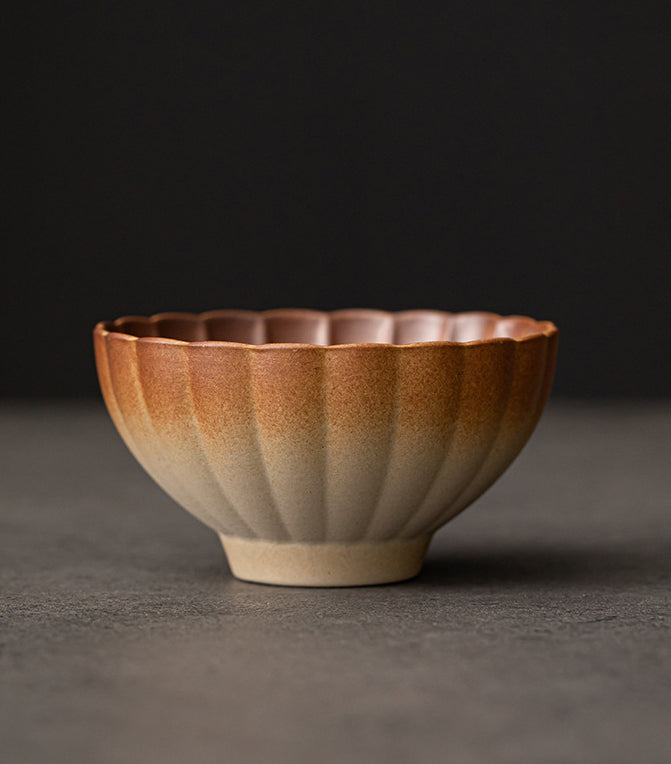 Chestnut Bloom Japanese Tea Cup