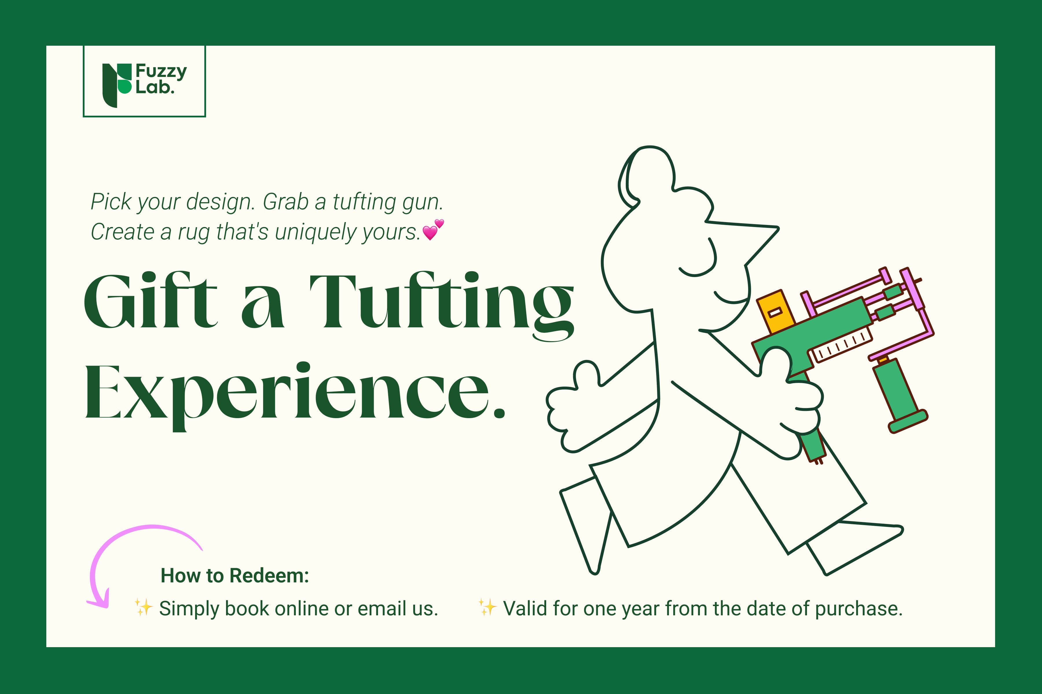 Gift Card - Tufting Workshop (Tax-included)