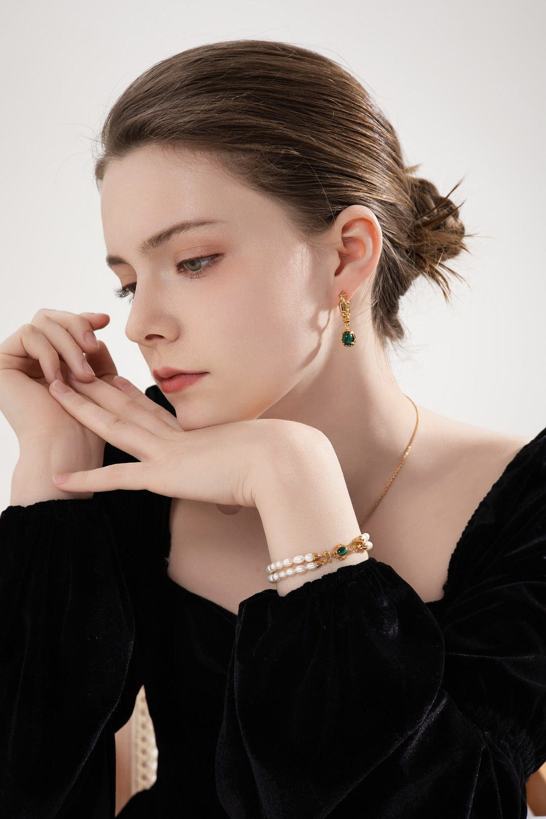 Emerald Grace Bracelet