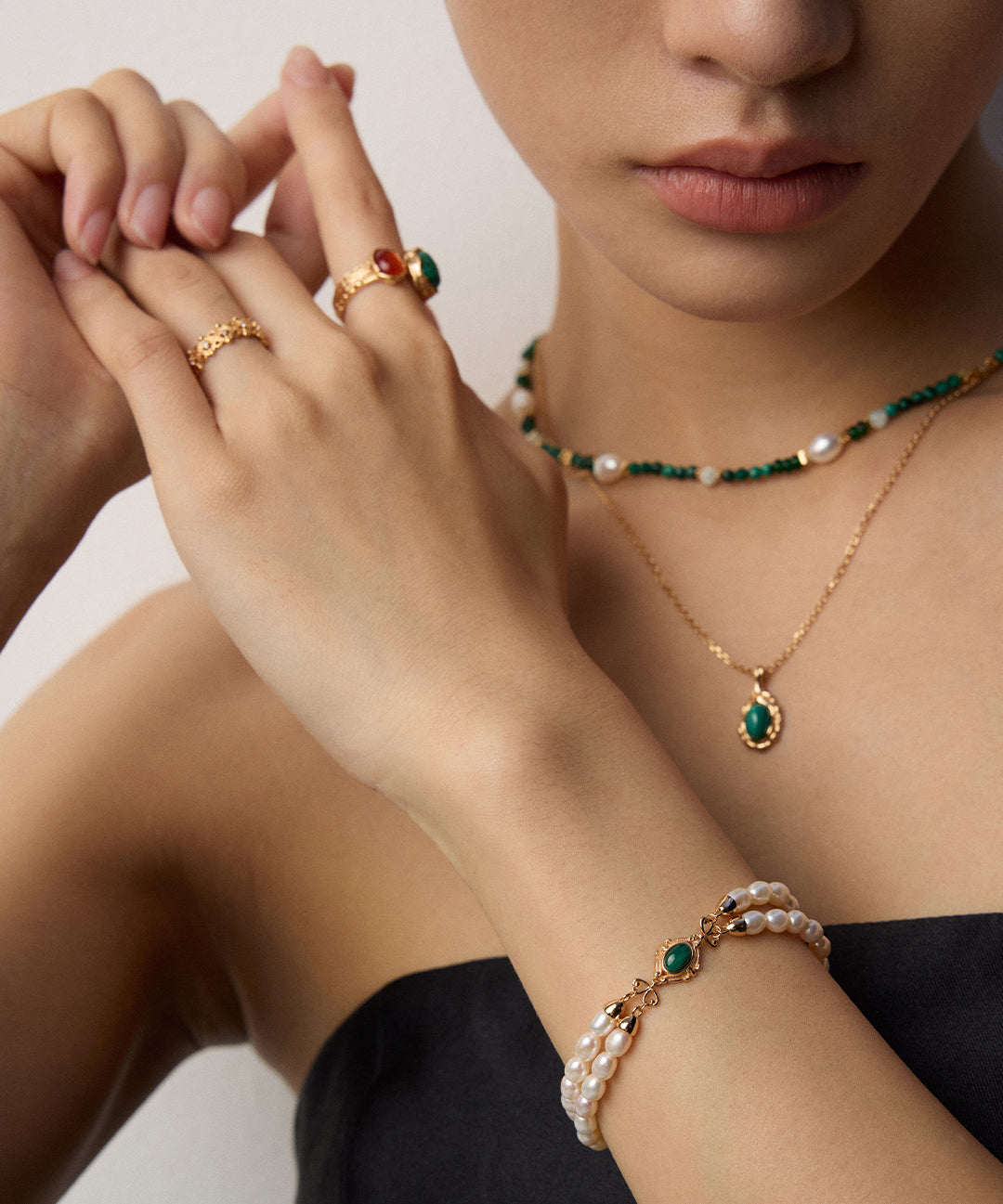 Emerald Grace Bracelet