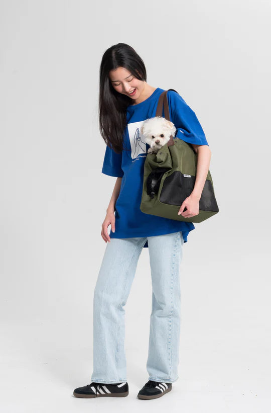 Two-Tone Pet Travel Bag