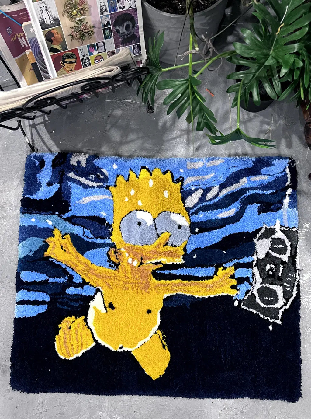 Creative Sparks: A Bart-Inspired Tufting Adventure Trend