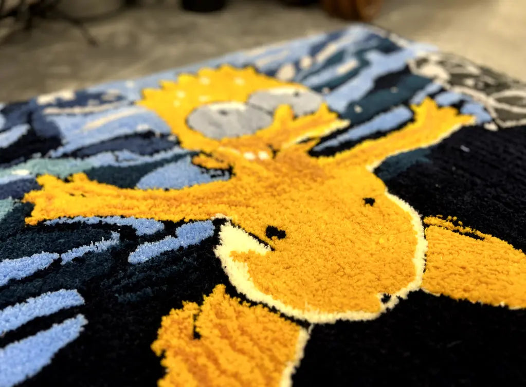Creative Sparks: A Bart-Inspired Tufting Adventure Trend