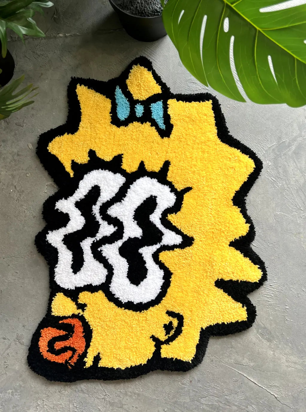 Tufted Simpsons Fun: Bring Your Favorite Characters to Life in a Rug Trend