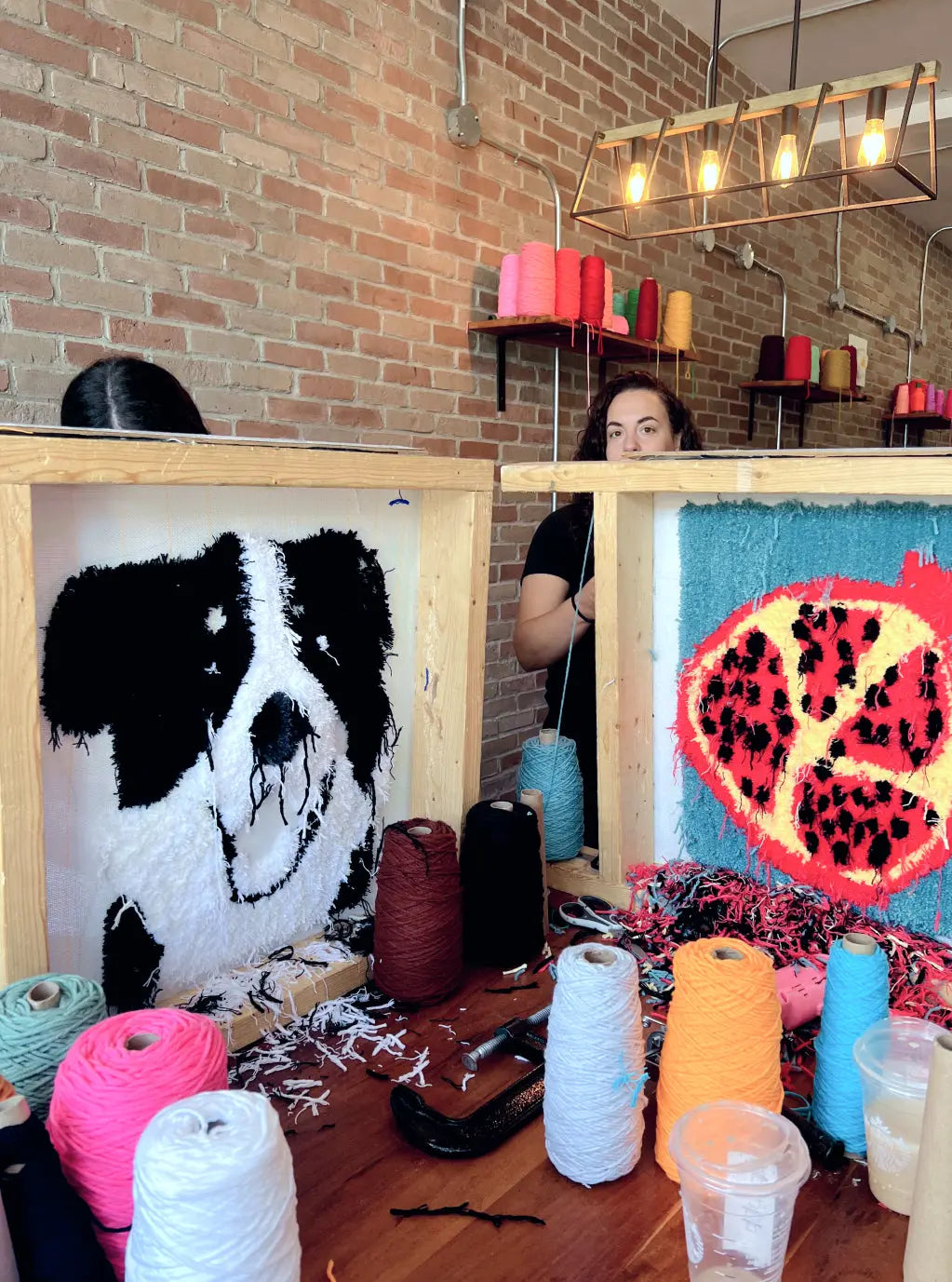 Birthday Bash with a Tufting Twist! Abstract