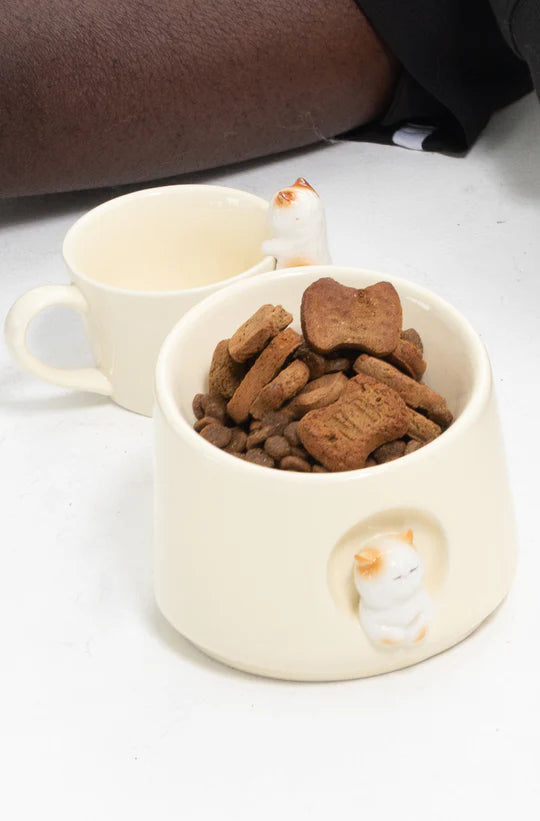 Shiba Inu/Cartoon Cat Pet Bowl