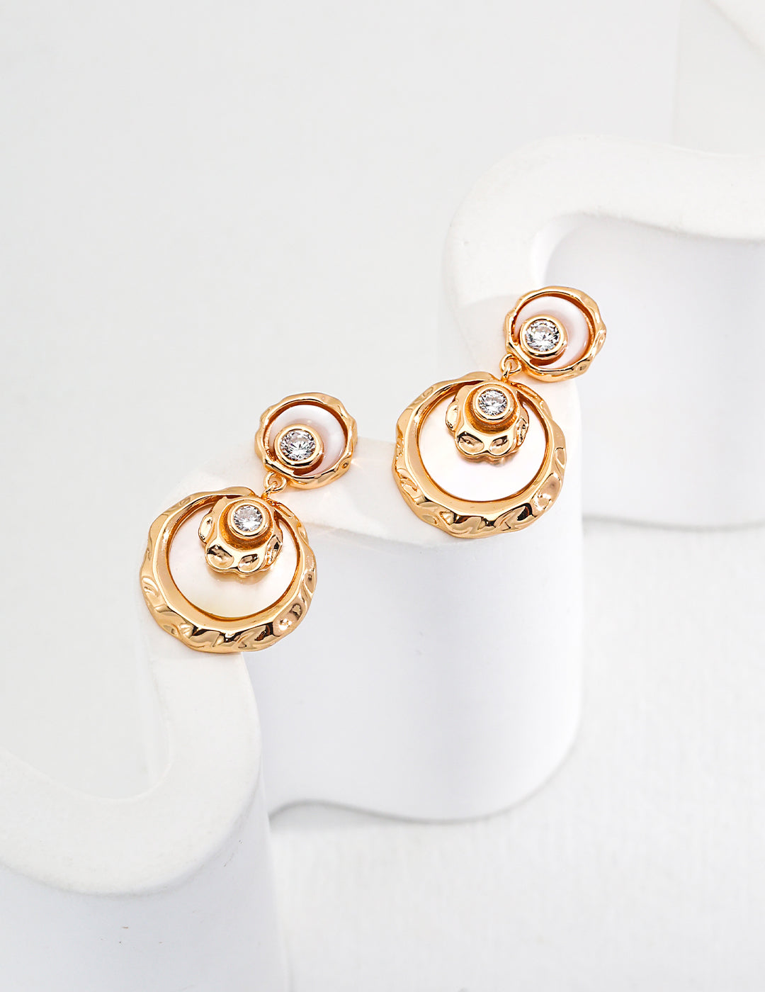 Celeste Circle Earrings