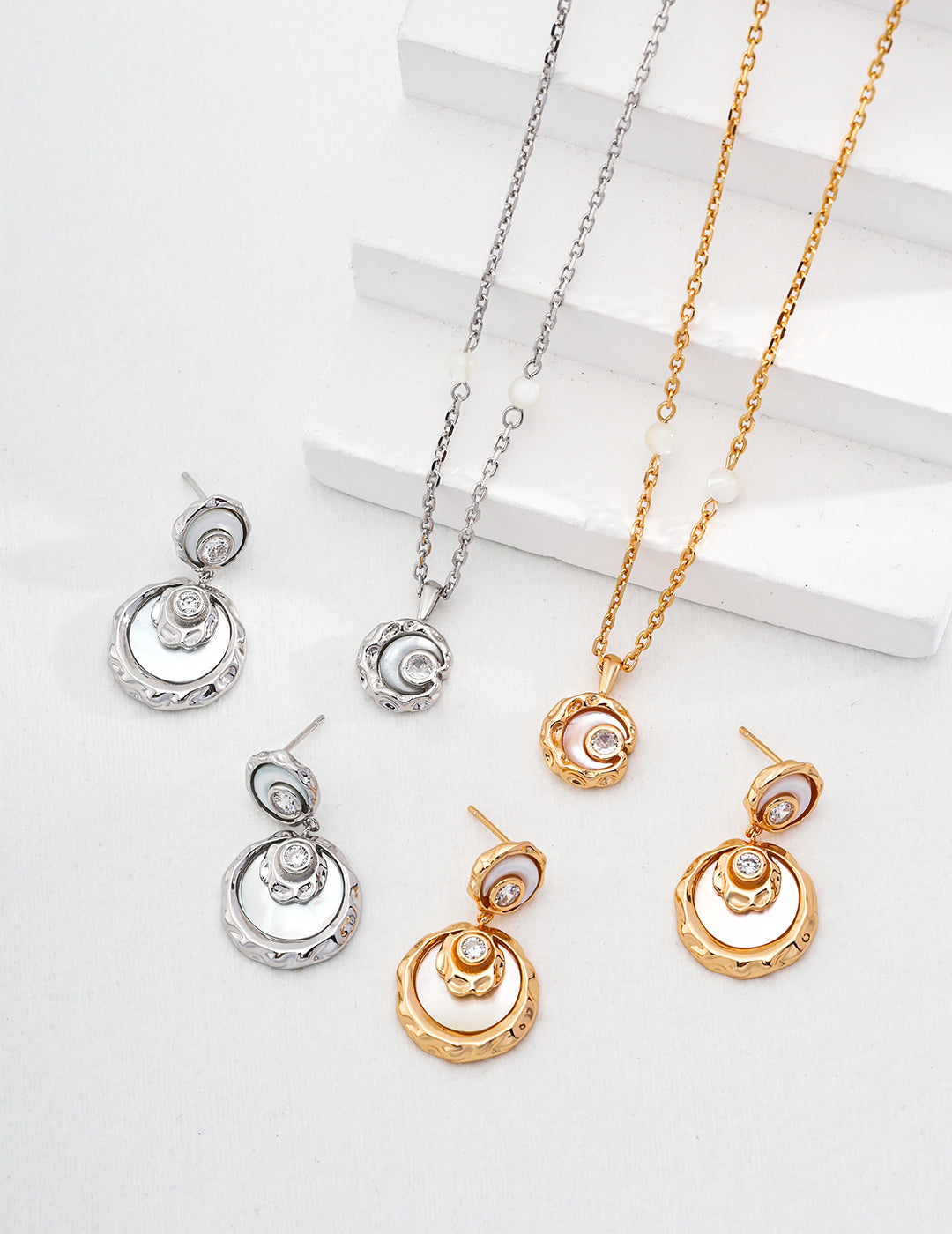 Celeste Circle Earrings