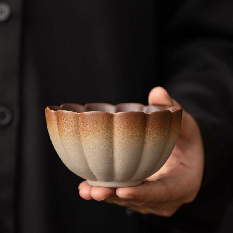 Chestnut Bloom Japanese Tea Cup