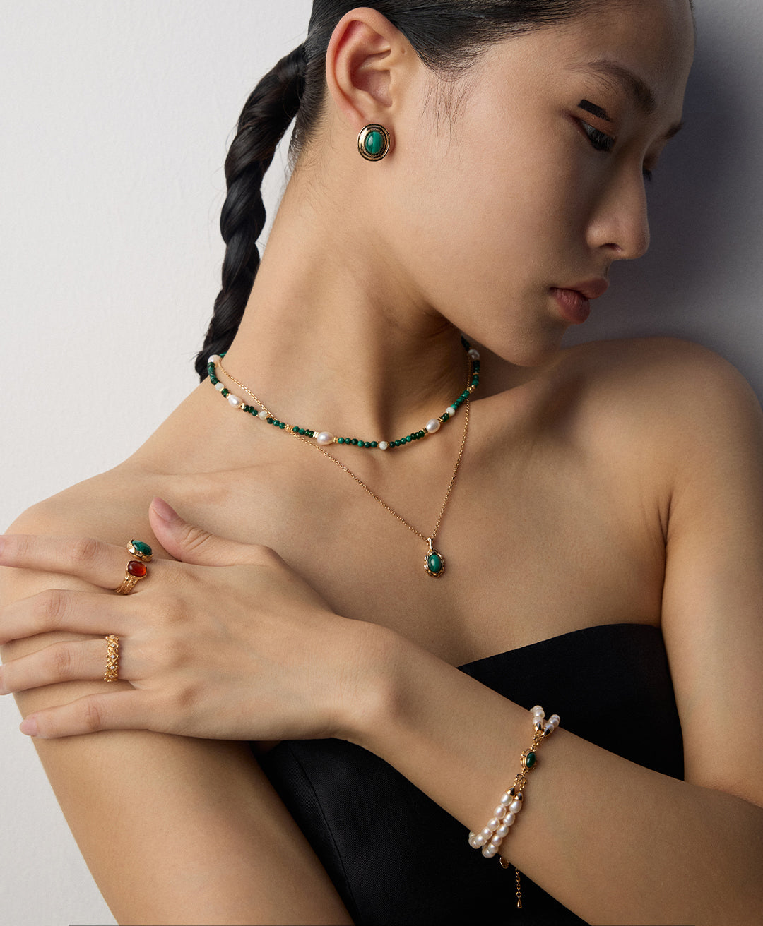 Emerald Grace Bracelet