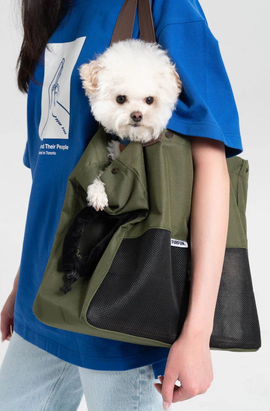 Two-Tone Pet Travel Bag
