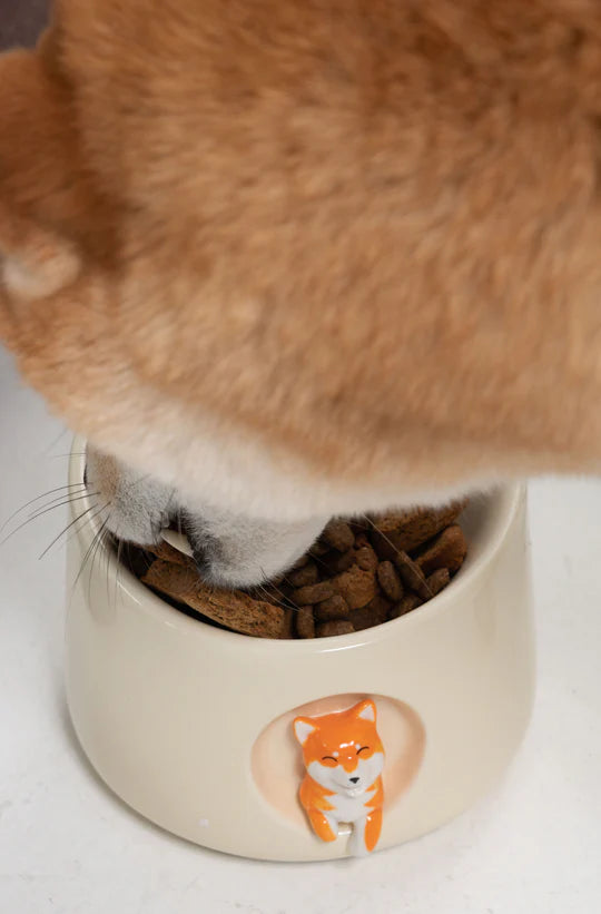 Shiba Inu/Cartoon Cat Pet Bowl
