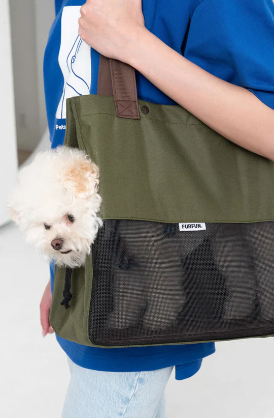 Two-Tone Pet Travel Bag