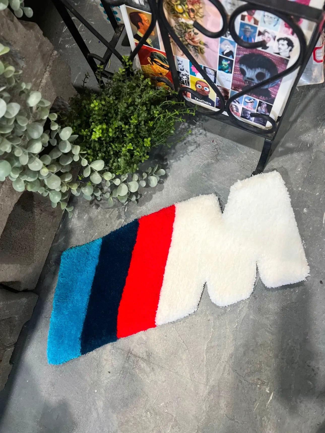 BMO Logo Rug: Where Brand Meets Cozy Craftsmanship! - fuzzylab.trt